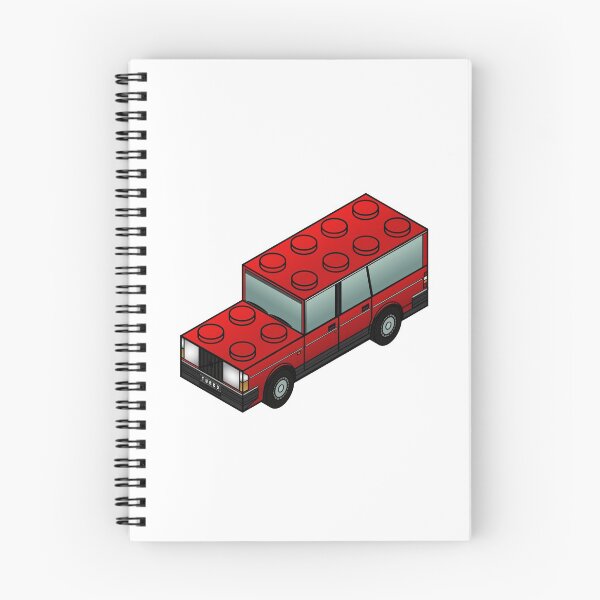 Item preview, turbobrick wagon - red vector designed and sold by humanmetronome.