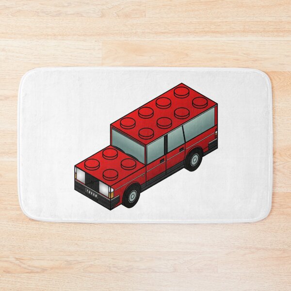 Item preview, turbobrick wagon - red vector designed and sold by humanmetronome.