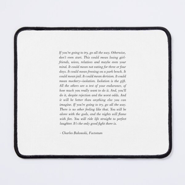 Item preview, If You are Going To Try, Go All The Way Motivational Life  designed and sold by corbrand.