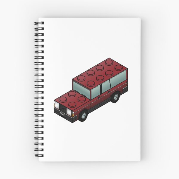 Item preview, turbobrick wagon - burgundy vector designed and sold by humanmetronome.