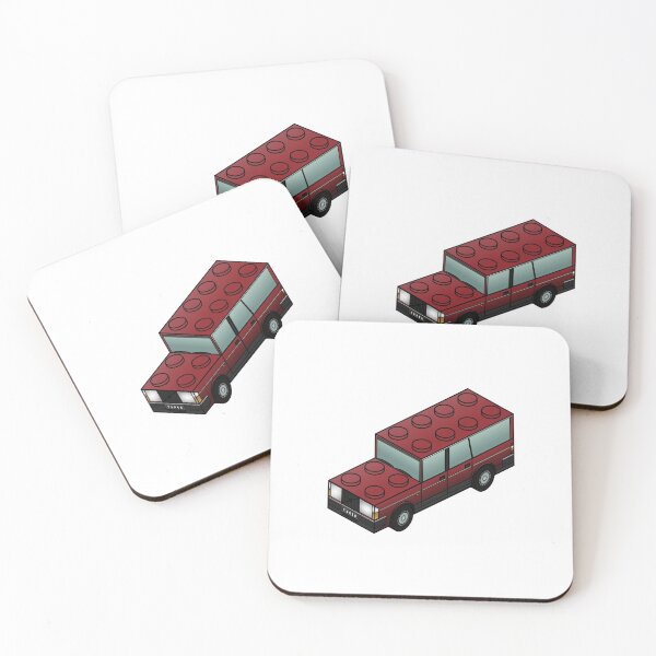 Item preview, turbobrick wagon - burgundy vector designed and sold by humanmetronome.