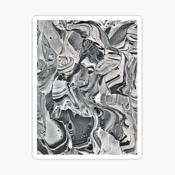 Grey Sticker