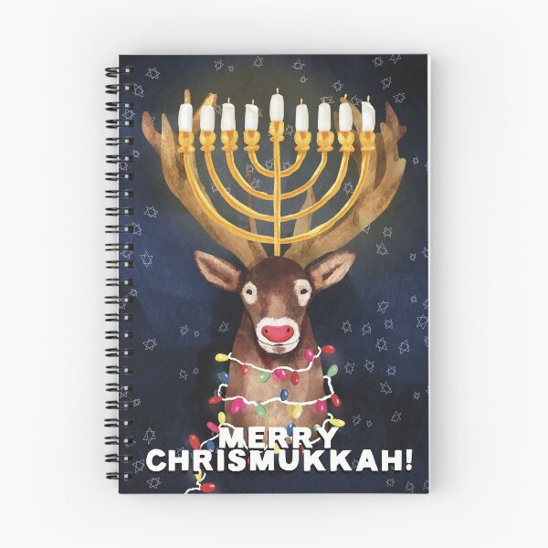 Item preview, Merry Chrismukkah!  designed and sold by flockadoodle.