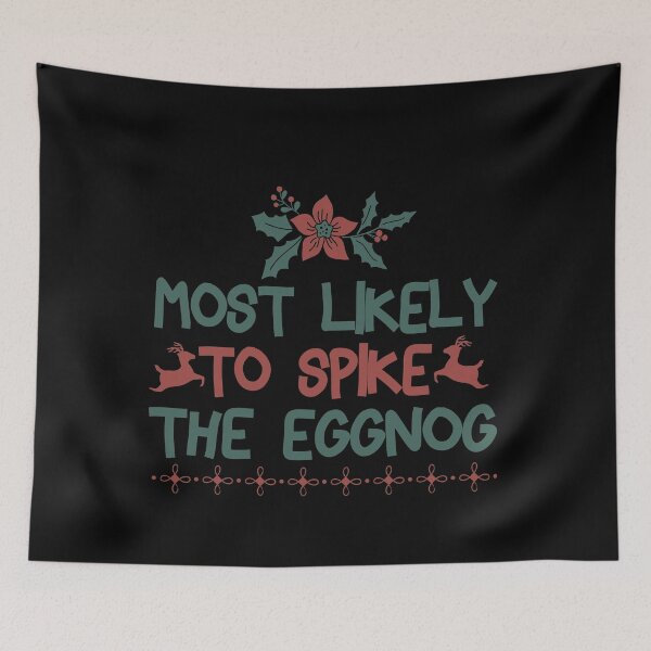 Item preview, Most Likely To spike the eggnog designed and sold by ChanUus.