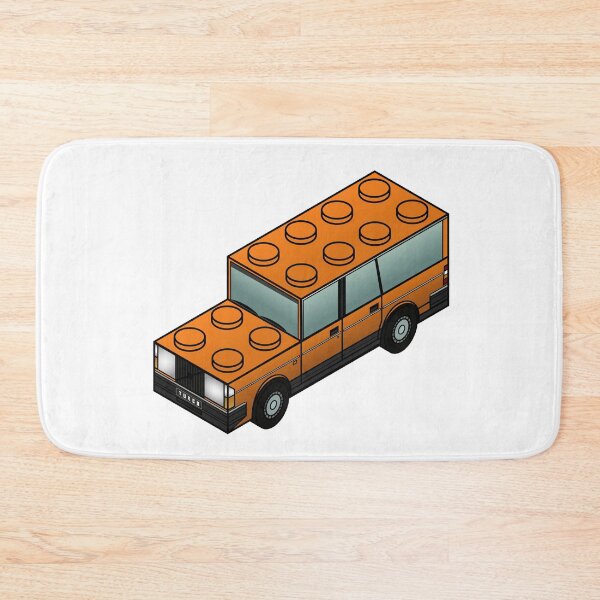 Item preview, turbobrick wagon - yellow vector designed and sold by humanmetronome.