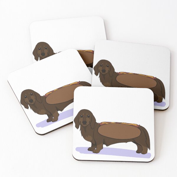 Item preview, Puppy Love 2: Hallo-Weenie (Chocolate and Tan) designed and sold by Sophie Mattocks.