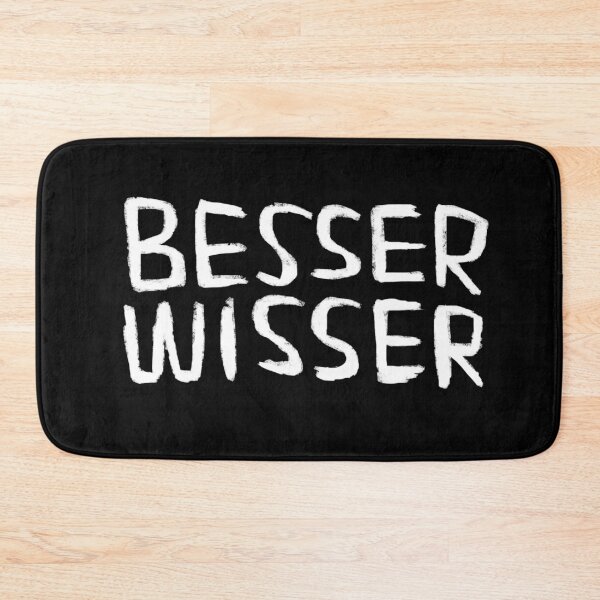 Item preview, Besserwisser, Smart Ass, Knowitall, German Word designed and sold by badlydrawnbabe.