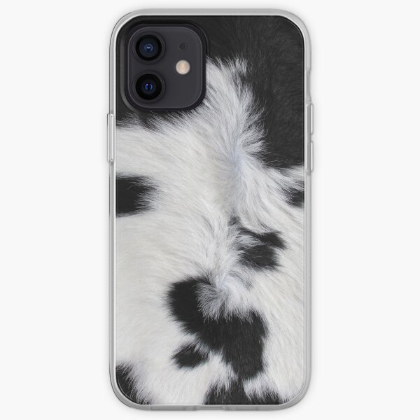 Cowhide Patch iPhone Soft Case
