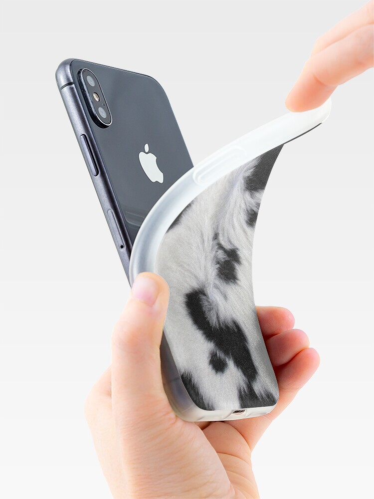 Alternate view of Cowhide Patch iPhone Case & Cover