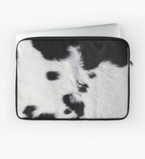 Cowhide Patch Laptop Sleeve