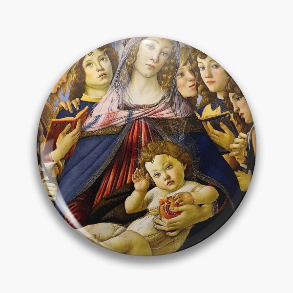Item preview, Sandro Botticelli "Madonna of the Pomegranate" designed and sold by Alexandra Dahl.