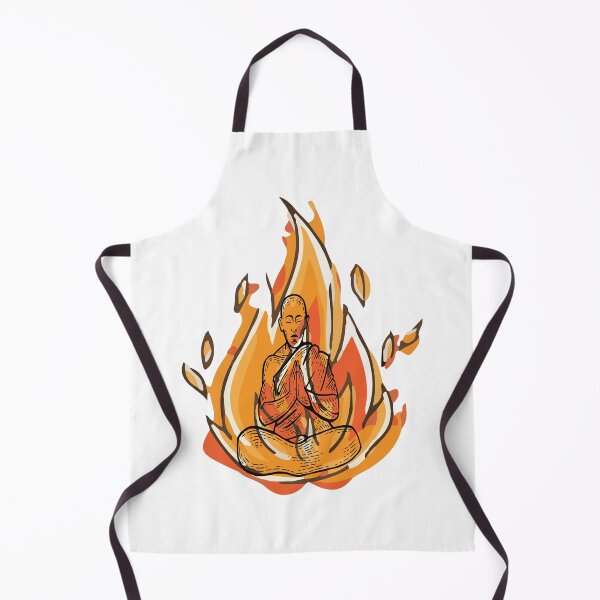 Item preview, Burning Monk designed and sold by trufTeeShirts.