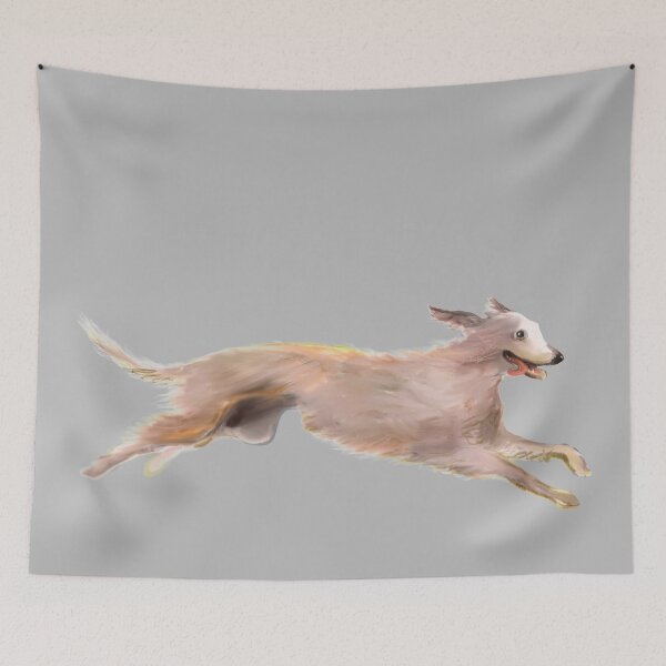 Item preview, Happy Silken windhound designed and sold by Lemontreeart63.