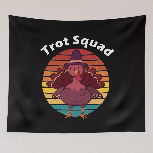 Item preview, Funny Trot Squad Turkey Pilgrim Costume turkey humor Vintage,Funny Thanksgiving,Funny Turkey,Funny Thanksgiving Turkey designed and sold by FELTA.