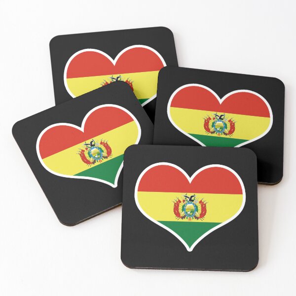 Item preview, Bolivia Flag Heart designed and sold by PKHalford.