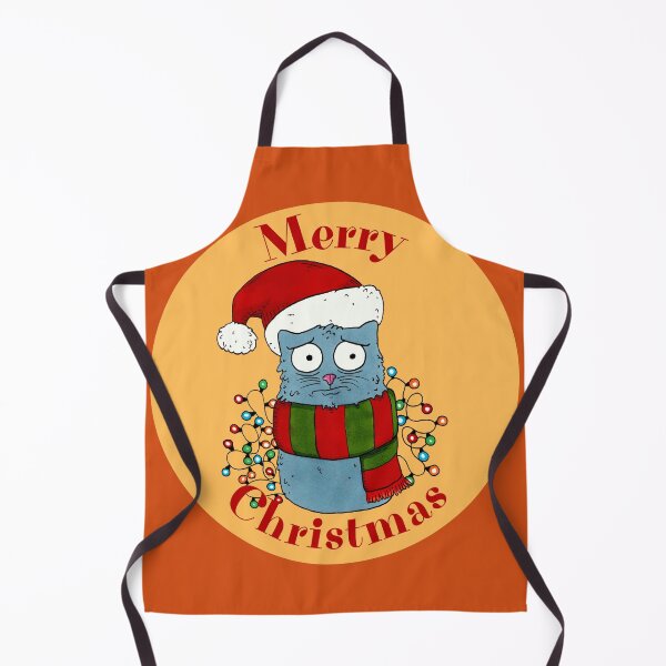 Item preview, Awkward Merry Christmas Cat designed and sold by Mvcias.