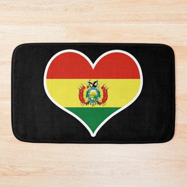 Item preview, Bolivia Flag Heart designed and sold by PKHalford.