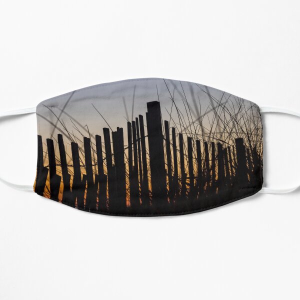 Sunset Silhouette Flat Mask
