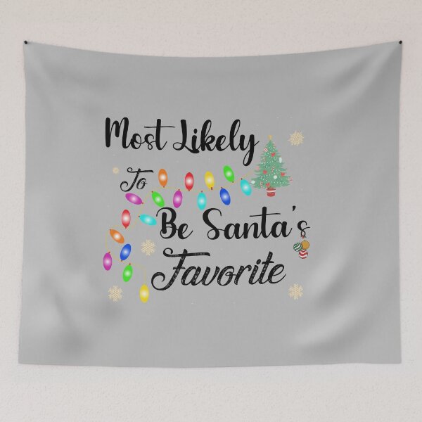 Item preview,  Most Likely To Christmas Be Santa’s Favorite  merry christmas Gift For Men Women, Kids ,Wife , 2022 designed and sold by piscado.