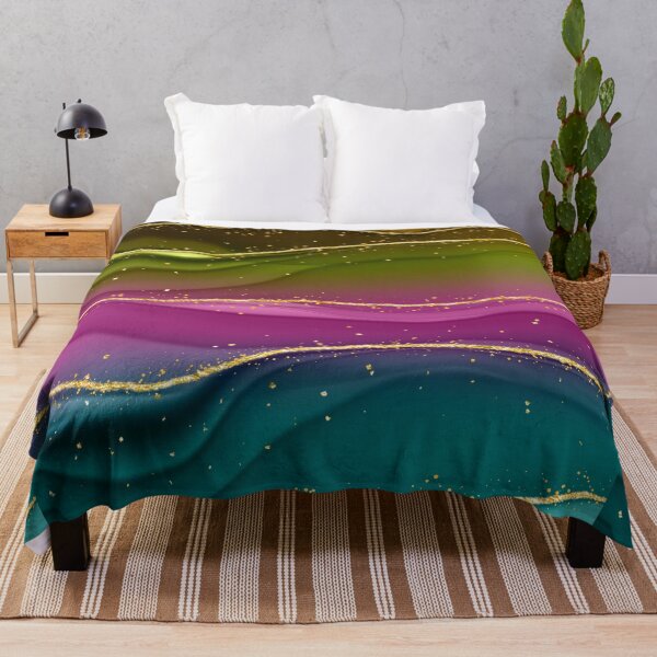 Item preview, Colorful Rainbow ink glitter Gold pattern design designed and sold by Sunnyhova.