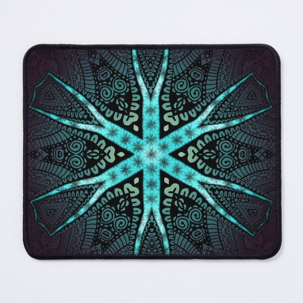 Item preview, Ice Spider of Life Geometric Fractal Mandala designed and sold by GloomyLand.