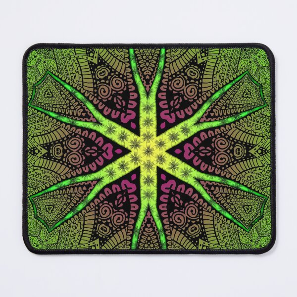 Item preview, Toxic Spider of Life Geometric Fractal Mandala designed and sold by GloomyLand.