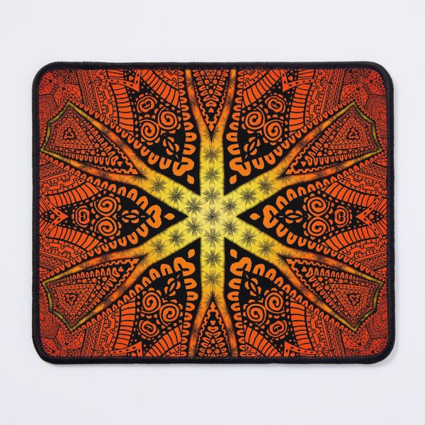 Item preview, Fire Spider of Life Geometric Fractal Mandala designed and sold by GloomyLand.