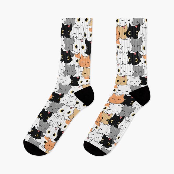 Item preview, Cute Cat Kitten Cartoon Doodle designed and sold by ELAB27.
