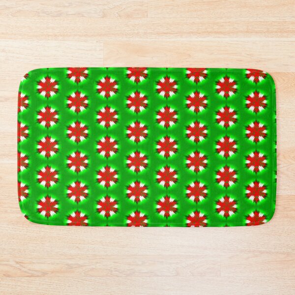 Item preview,  Xmas snowflakes radiant Rad & Green Star by Iritof designed and sold by iritof.