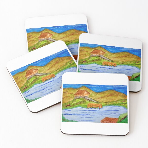 Item preview, Little cabin by the lake designed and sold by artSMG.