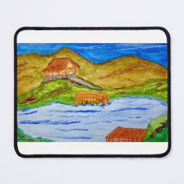 Item preview, Little cabin by the lake designed and sold by artSMG.