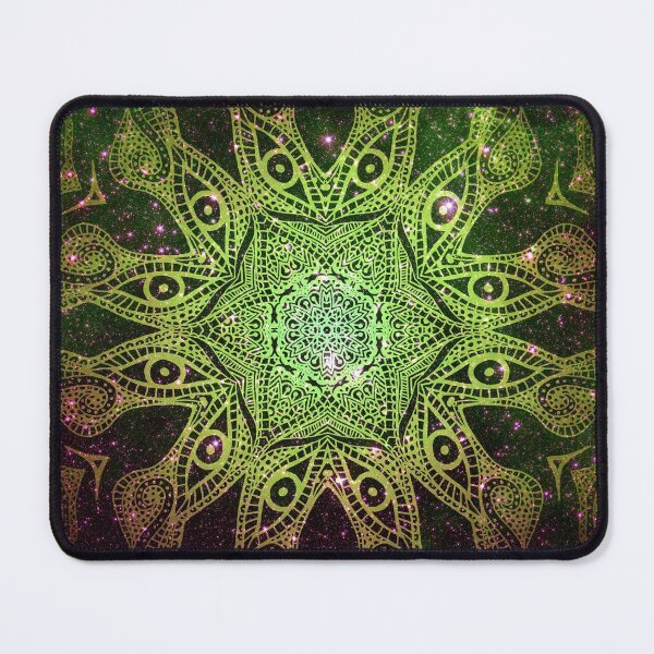 Item preview, Stargazing Perseus-Pisces Supercluster of Galaxies Star Eye Green designed and sold by GloomyLand.