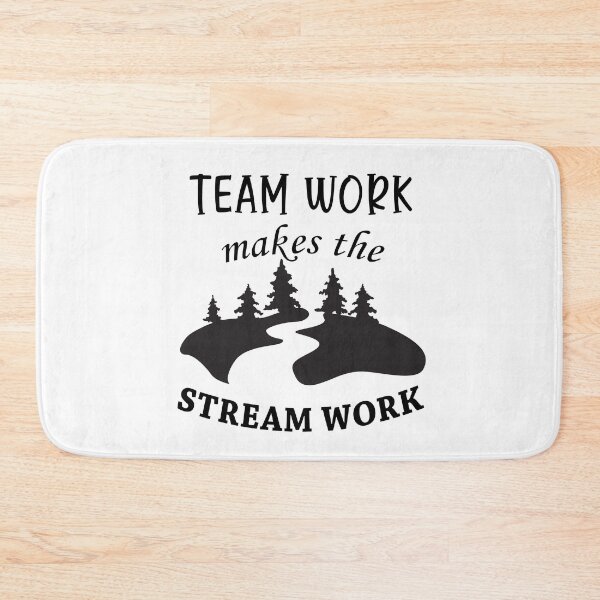 Item preview, Teamwork Makes The Stream Work designed and sold by Mrspink16.