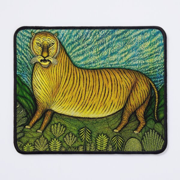 Item preview, TIGER : Vintage 1939 Abstract Surreal Painting Print designed and sold by posterbobs.
