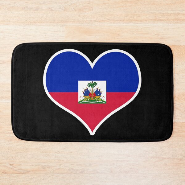 Item preview, Haiti Flag Heart designed and sold by PKHalford.