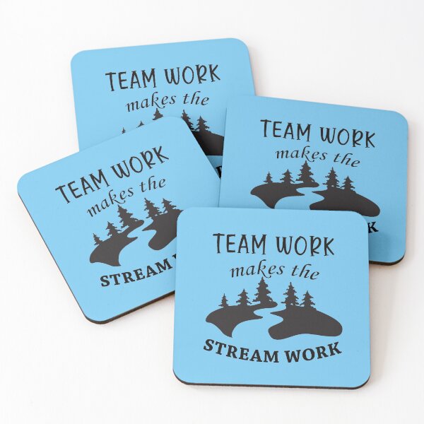 Item preview, Teamwork Makes The Stream Work designed and sold by Mrspink16.