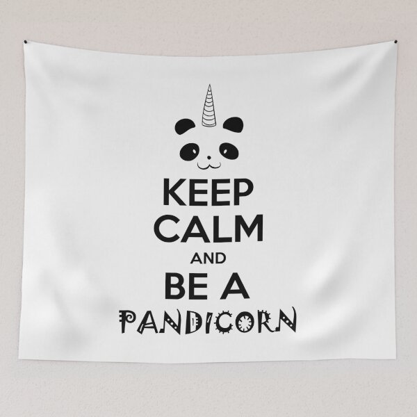 Item preview, Keep calm and be a pandicorn, Keep calm quotes, and illustration. designed and sold by Koihl.