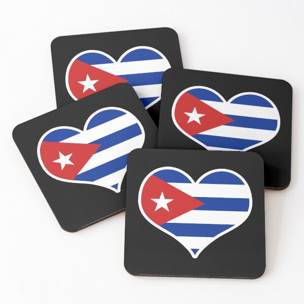 Item preview, Cuba Flag Heart designed and sold by PKHalford.