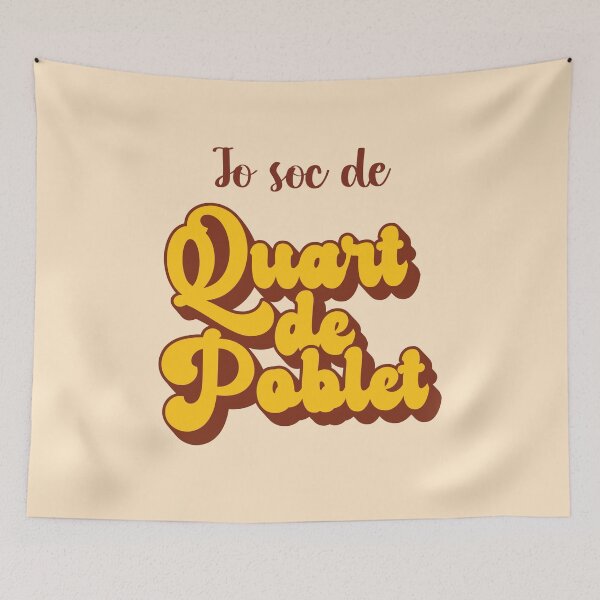 Item preview, Jo soc de Quart de Poblet designed and sold by StencilMyst ..