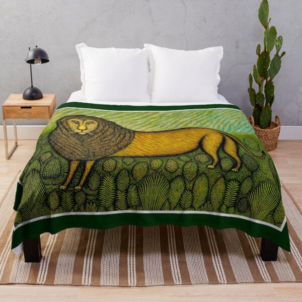 Item preview, LION : Vintage 1939 Abstract Surreal Painting Print designed and sold by posterbobs.