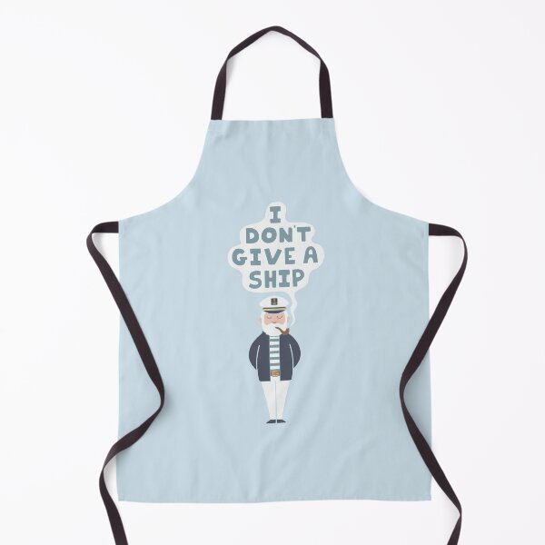 Item preview, Nautical Captain Sailing Boating Maritime Funny I Don't Give a Ship designed and sold by Pink-Cloud-Shop.