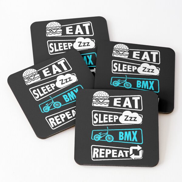 Item preview, BMX Eat Sleep Simple designed and sold by SiouxLove.