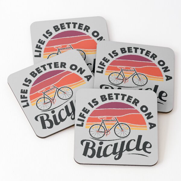 Item preview, Life Is Better On A Bicycle Cycling Art Design With Quote Slogan  designed and sold by maindeals.