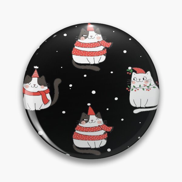 Item preview, Cat Snow Christmas Winter designed and sold by ELAB27.