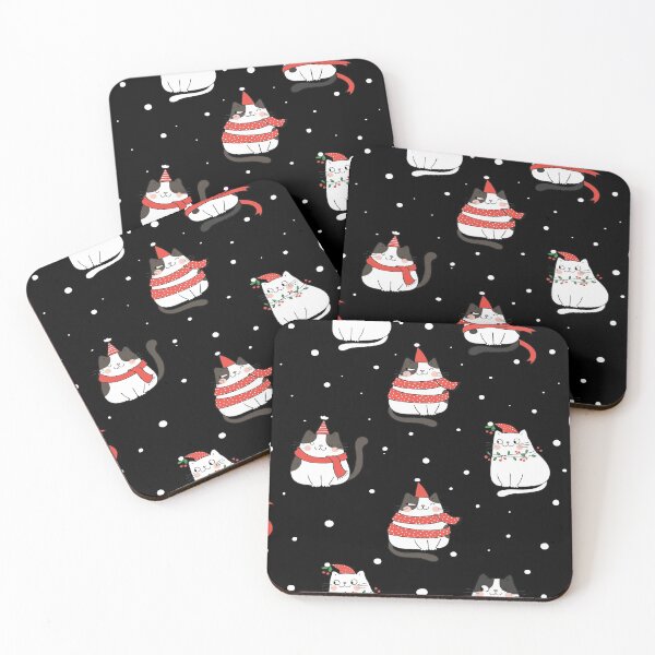 Item preview, Cat Snow Christmas Winter designed and sold by ELAB27.