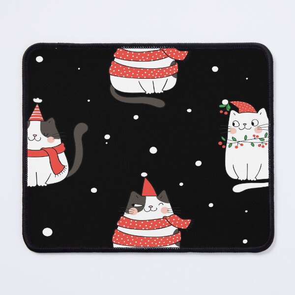 Item preview, Cat Snow Christmas Winter designed and sold by ELAB27.