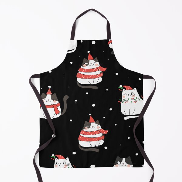 Item preview, Cat Snow Christmas Winter designed and sold by ELAB27.