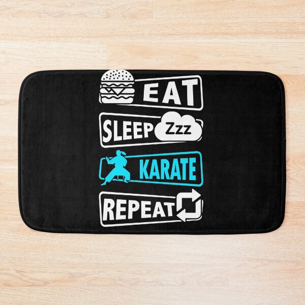 Item preview, Karate Eat Sleep Simple designed and sold by SiouxLove.