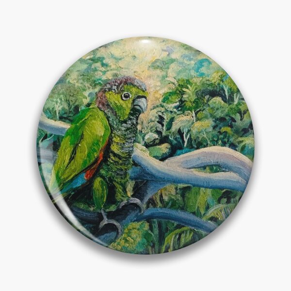 Item preview, Maroon-tailed parakeet  designed and sold by Janice Schiff.
