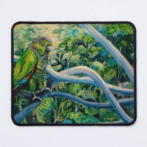 Item preview, Maroon-tailed parakeet  designed and sold by Janice Schiff.
